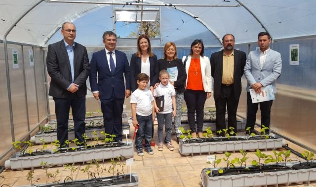 300 alumnos del colegio Ciudad del Mar de Águilas cultivarán productos agrícolas en un nuevo invernadero escolar - 1, Foto 1