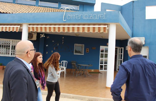 Ciudadanos visita la Fundación Tienda Asilo de San Pedro en el barrio Lo Campano y el Hogar Torre Nazaret en Santa Ana - 3, Foto 3