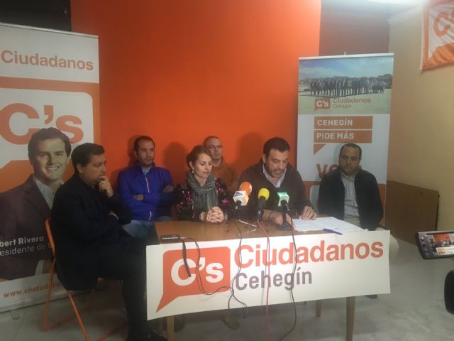 Ciudadanos Cehegín deja la Comisión de Investigación sobre la situación económica del Ayuntamiento - 1, Foto 1