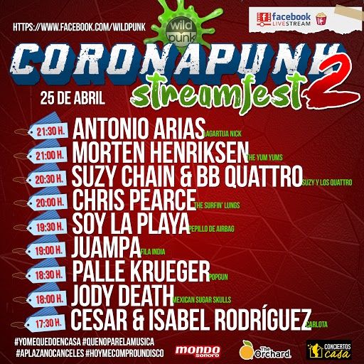 2 CORONAPUNK Streamfest, llega de nuevo el festival en directo para hacértelo pasar bien en cuarentena - 1, Foto 1