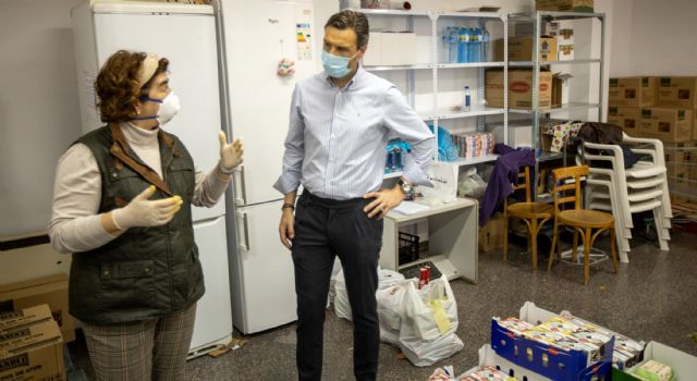 Caravaca destinará este año una ayuda de 21.000 euros a Cáritas, que durante el estado de alarma ha visto incrementado el número de usuarios hasta llegar a 300 - 1, Foto 1