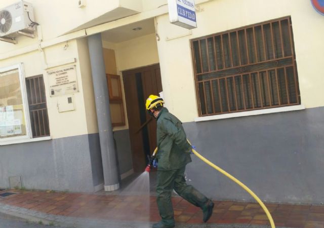 Labores de limpieza y desinfección en zonas sensibles de Molina de Segura - 5, Foto 5