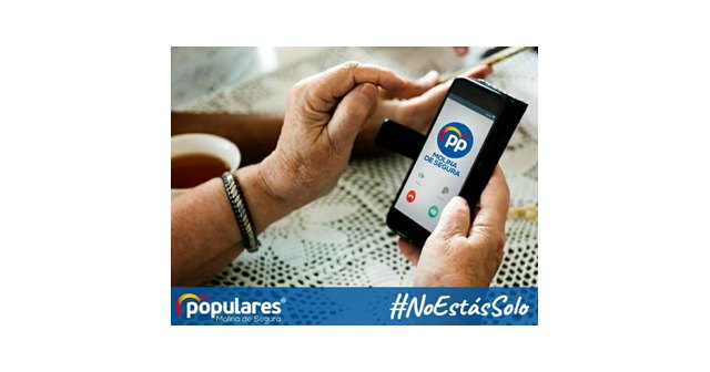 El PP de Molina de Segura pone en marcha la campaña ¡No estás solo! dirigida a personas mayores de 65 años - 1, Foto 1