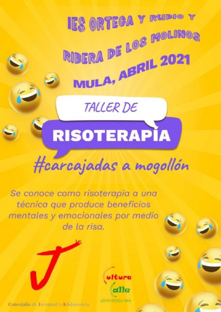 La concejalía de Juventud organiza un taller de risoterapia para los institutos de Mula - 1, Foto 1