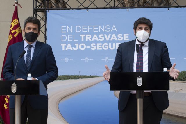 López Miras reclama consenso, diálogo y unidad para sumar voluntades en defensa del trasvase Tajo-Segura - 5, Foto 5