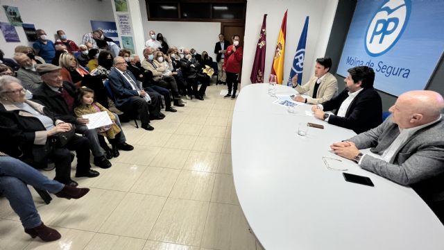 López Miras: Los ciudadanos de Molina de Segura necesitan un cambio de gobierno de la mano del PP - 2, Foto 2