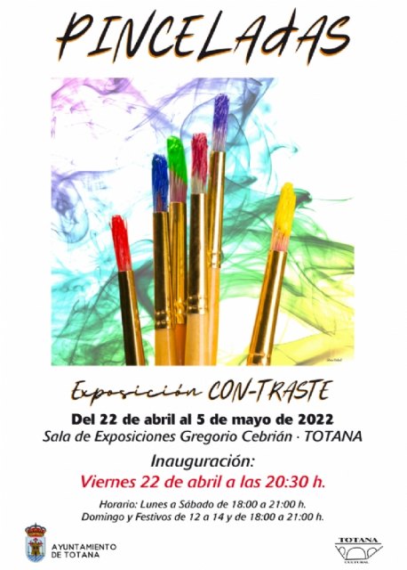 “Pinceladas”, la exposición de pintura del Grupo CONTRAS-TE, se inaugura este viernes en la sala de exposiciones Gregorio Cebrián, Foto 2