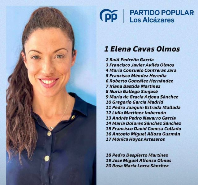El PP de Los Alcázares presenta una lista renovada con profesionales de todos los ámbitos - 1, Foto 1