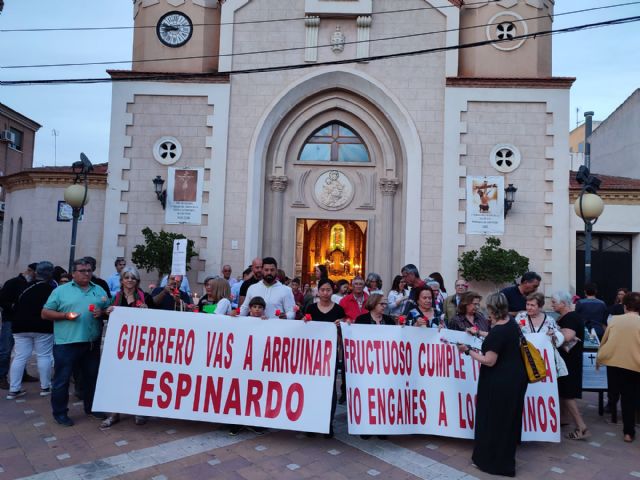 Velatorio por Espinardo ante el inicio de unas obras que supondrán la muerte del pueblo - 2, Foto 2