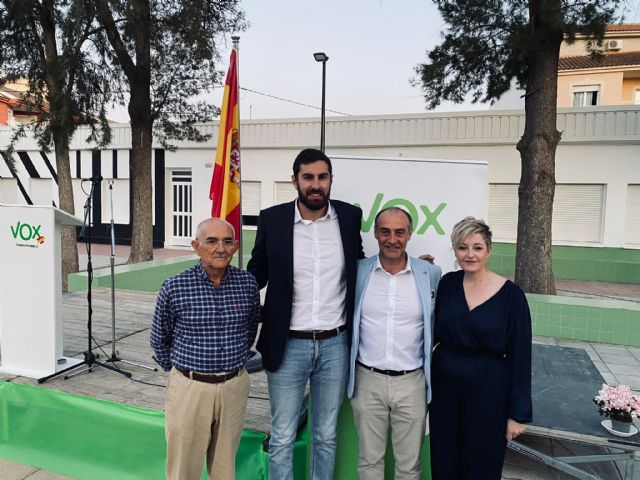 VOX Torre Pacheco presenta su candidatura para las próximas elecciones municipales encabezada por José Francisco Garre Izquierdo - 3, Foto 3