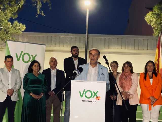 VOX Torre Pacheco presenta su candidatura para las próximas elecciones municipales encabezada por José Francisco Garre Izquierdo - 5, Foto 5