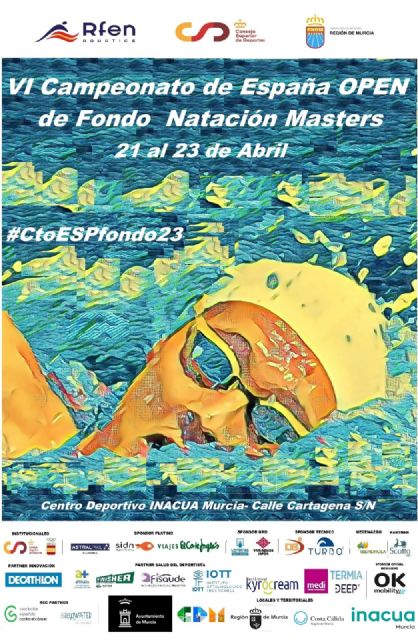 Murcia acoge este fin de semana el VI Campeonato de España de Natación 'Open de Fondo Máster' - 1, Foto 1