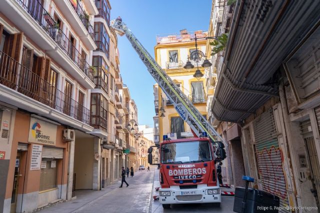 Los Bomberos de Cartagena renovarán su parque móvil con un nuevo vehículo autoescalera - 1, Foto 1