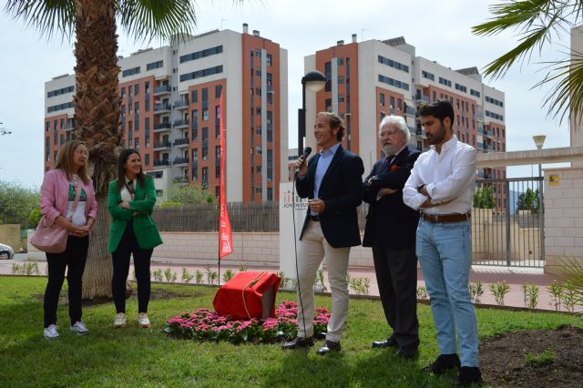 Vecinos de Joven Futura inauguran el Jardín Poeta José María Álvarez en un evento cultural emblemático - 1, Foto 1