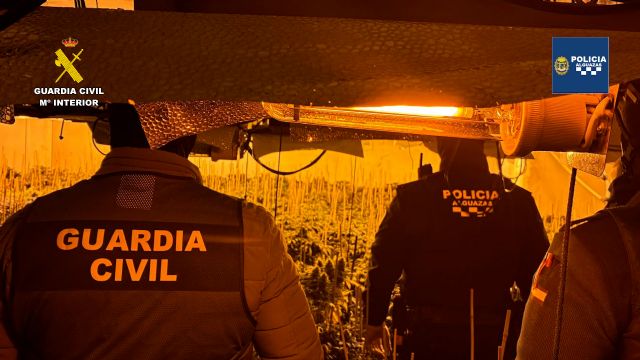 Desmantelada en Alguazas una vivienda utilizada como invernadero tipo indoor para el cultivo masivo de marihuana - 2, Foto 2