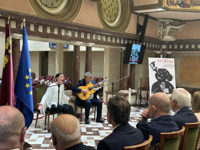 La Asamblea Regional acoge la presentación del 46º Festial Internacional de Cante Flamenco de Lo Ferro - 5, Foto 5