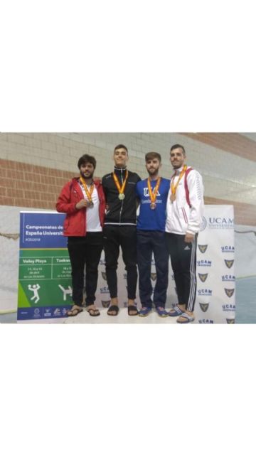Un alumno de la UMU gana una medalla de bronce en el campeonato nacional universitario de taekwondo - 1, Foto 1