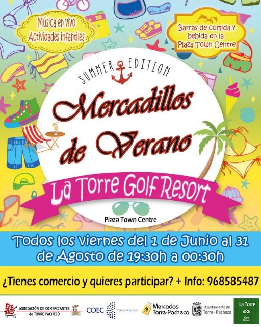 Los mercadillos de verano de La Torre Golf adelantan a junio su oferta comercial y de ocio - 1, Foto 1