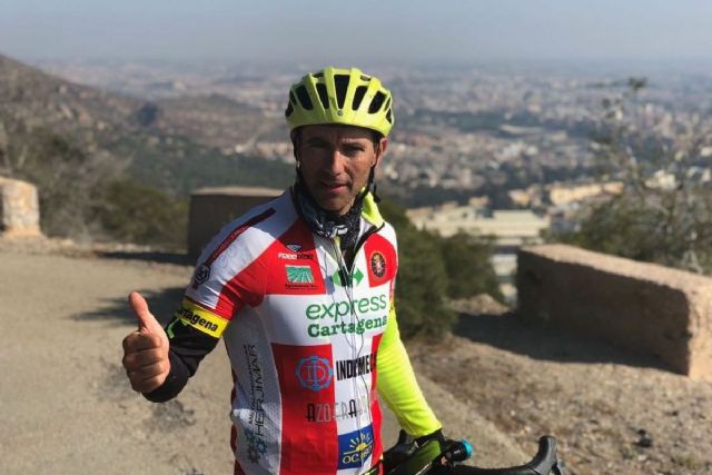 El ciclista José Uribe completa el Doble Everesting Galeras - 1, Foto 1