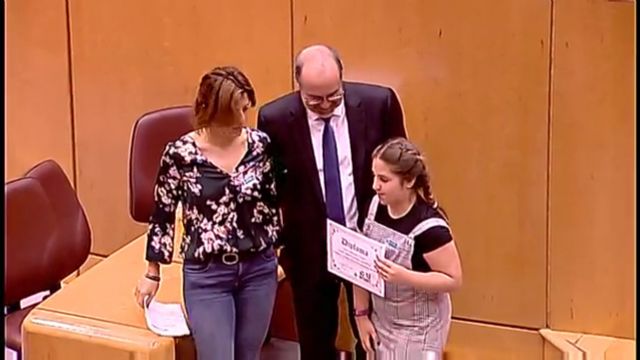 Irene Martínez recoge su premio en el Senado - 3, Foto 3
