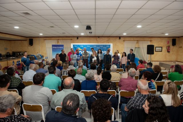 El PP de Mazarrón ofreció un mitin en La Majada - 1, Foto 1