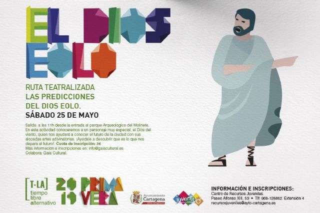 El Programa Tiempo Libre Alternativo de Juventud programa un encuentro con el Dios Eolo - 1, Foto 1