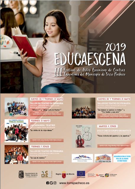 El III Festival de Artes Escénicas de Centros Educativos del Municipio de Torre Pacheco EducaEscena se celebra del 30 de mayo al 7 de junio - 4, Foto 4
