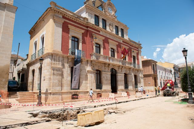 Los restos arqueolgicos de la plaza del ayuntamiento sern puestos en valor, Foto 1