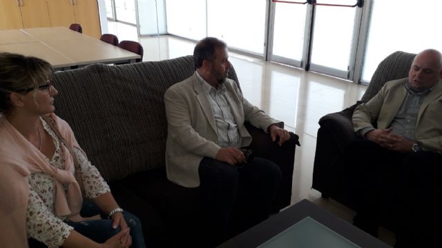 Francisco Miguel Muñoz visita el centro de discapacitados psiquicos en Cabezo de Torres - 2, Foto 2