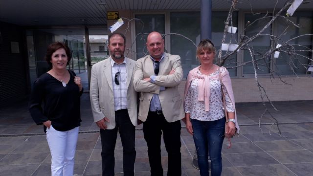 Francisco Miguel Muñoz visita el centro de discapacitados psiquicos en Cabezo de Torres - 5, Foto 5