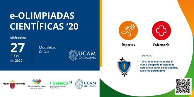 UCAM Cartagena organiza por primera vez unas Olimpiadas Científicas On Line - 1, Foto 1