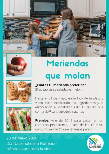 San Pedro del Pinatar se suma al Día Nacional de la Nutrición con la iniciativa Meriendas que molan - 1, Foto 1