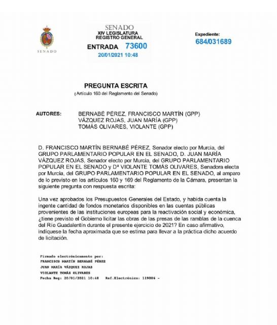 Bernabé: Sánchez pretende ahogar a la Región de Murcia al no actuar en ninguna de las ramblas que ocasionan las grandes inundaciones - 4, Foto 4