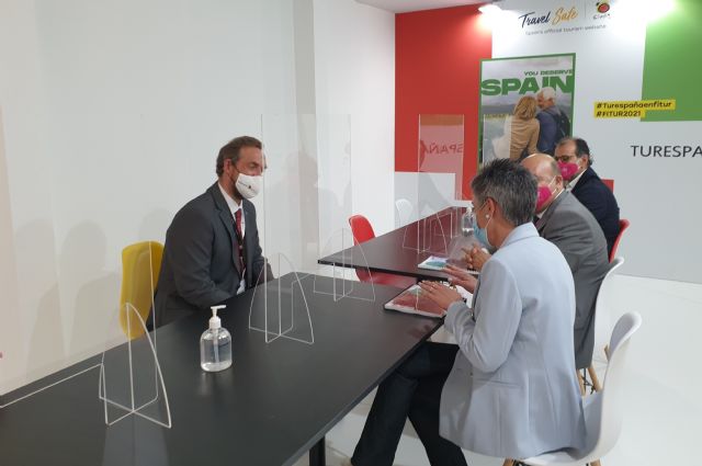 Calasparra y Cieza presentan al Secretario de Estado, Fernando Valdés, el proyecto común El cañón que nos une - 1, Foto 1