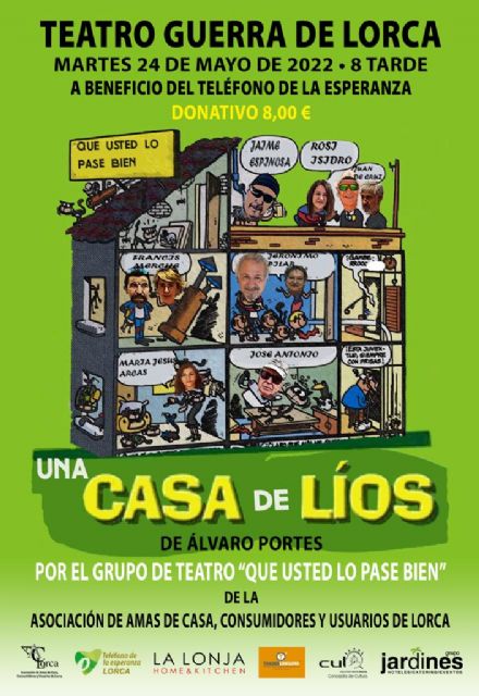 El Teatro Guerra acoge la obra de teatro Una casa de líos - 1, Foto 1