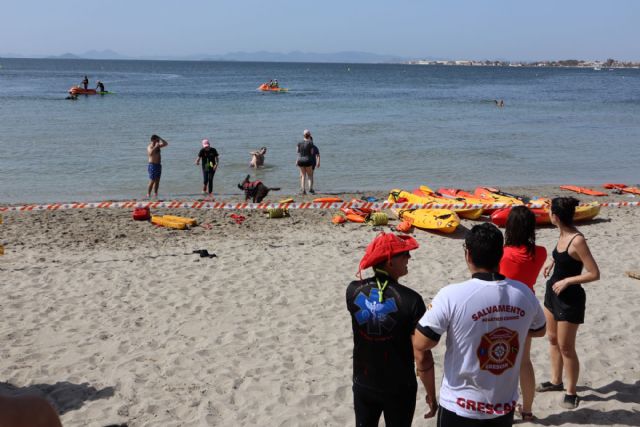 GRESCAN y la UCAM forman en salvamento acuático y rescate con perros a más de 30 médicos - 1, Foto 1