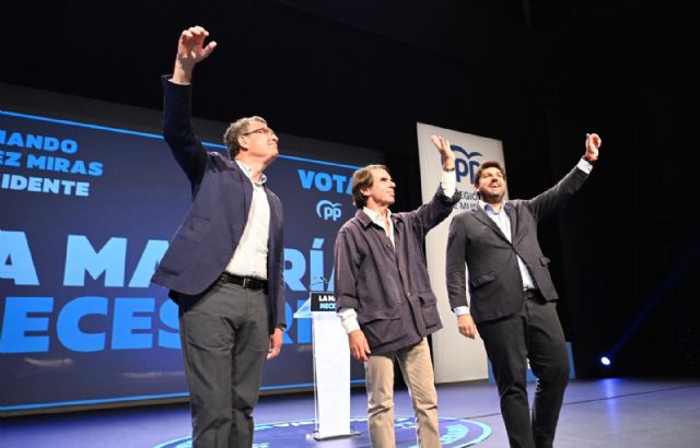López Miras: El 28 M debemos unir nuestro voto porque el PP es el partido que defiende a esta región y no debemos dar ninguna satisfacción al sanchismo - 2, Foto 2