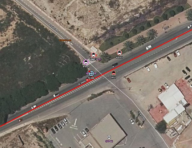 7 personas heridas en un accidente de tráfico en Cobatillas - 1, Foto 1