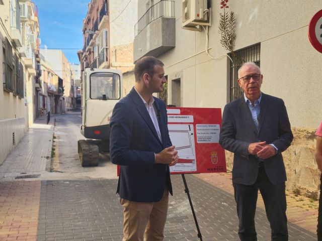 El Ayuntamiento invierte 253.000€ para pavimentar  calles con 1.300m2 de adoquín y mejorar la red de abastecimiento en Espinardo - 4, Foto 4