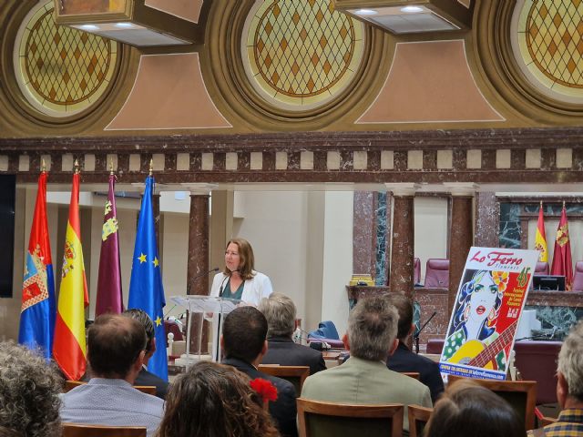 La Asamblea Regional acoge la presentación de 45º Festival Internacional de Cante Flamenco de Lo Ferro - 1, Foto 1