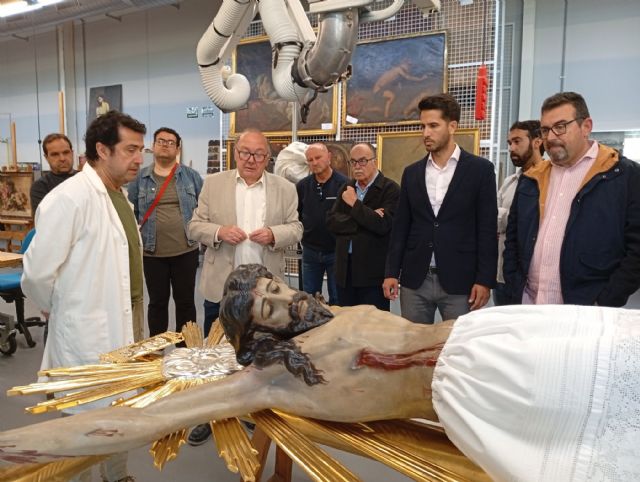 El Centro de Restauración de la Región de Murcia intervendrá la imagen del Santo Cristo del Consuelo de Cieza - 1, Foto 1