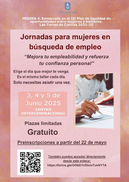 El III Plan de Igualdad municipal propone unas jornadas gratuitas para mejorar la empleabilidad femenina - 1, Foto 1