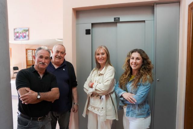 El Ayuntamiento de Lorca invierte cerca de 30.000 euros en la renovación integral del ascensor del local social de Zarcilla de Ramos - 2, Foto 2