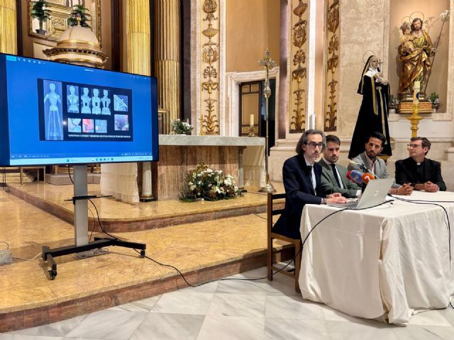Un estudio científico confirma la atribución a Salzillo de la imagen de Santa Rita de Casia de la iglesia de San Lorenzo - 3, Foto 3