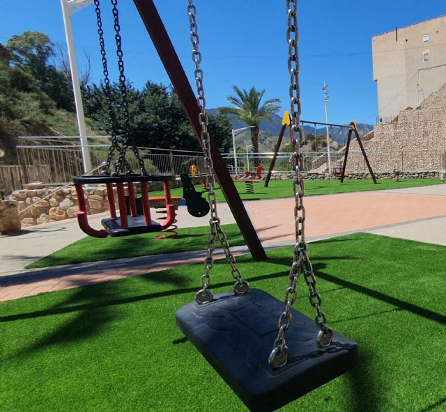 El Ayuntamiento de Blanca finaliza los arreglos del parque del Auditorio del barranco Trux