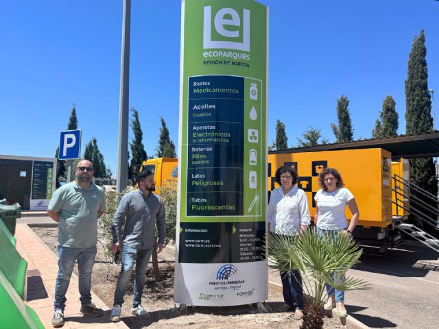 El Ayuntamiento de Puerto Lumbreras impulsa el reciclaje con la reapertura, ampliaci�n y mejora del servicio de Ecoparque