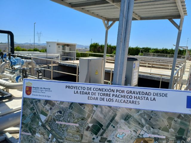 El Gobierno regional destina 3 millones a una nueva infraestructura hídrica que conectará la EDAR de Torre Pacheco con la de Los Alcázares - 2, Foto 2
