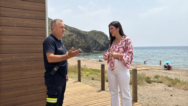 Las playas de Calnegre de Lorca comienzan a ponerse a punto para recibir a miles de bañistas durante la temporada estival - 2, Foto 2