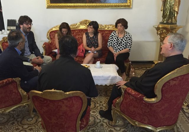 Diócesis, Comunidad Autónoma, Ayuntamiento de Caravaca y Cofradía de la Vera Cruz trabajan juntos de cara al Jubilar 2017 - 1, Foto 1