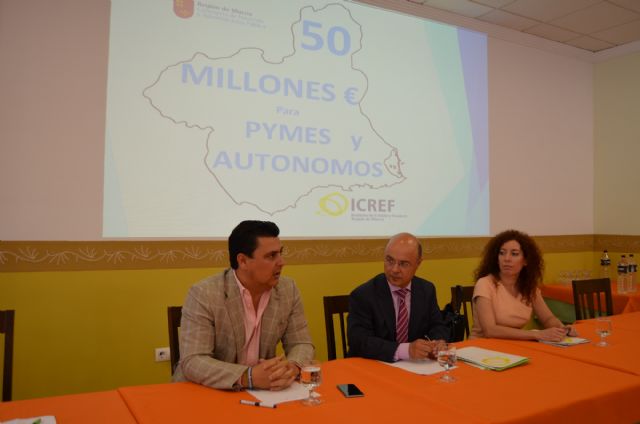 El consejero de Hacienda da a conocer a los empresarios de San Javier los nuevos créditos avalados para financiar inversiones en la Región - 1, Foto 1
